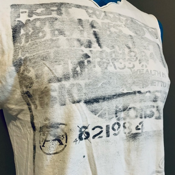 Rare CRASS - Vintage Shirt. Stencil - The Feeding Of The Five Thousand - Picture 6 of 7